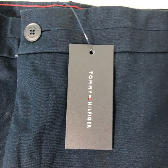 NEW Tommy Hilfiger Riley Chino Pants Womens Navy Blue Size 18 Stretch Skinny - Picture 2 of 10